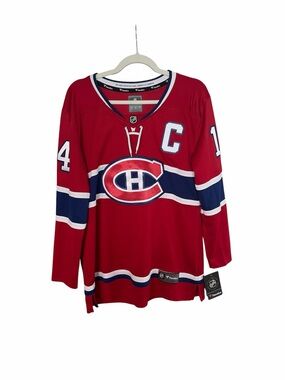 Fanatics Red Montreal Canadiens Captain Hockey Jersey